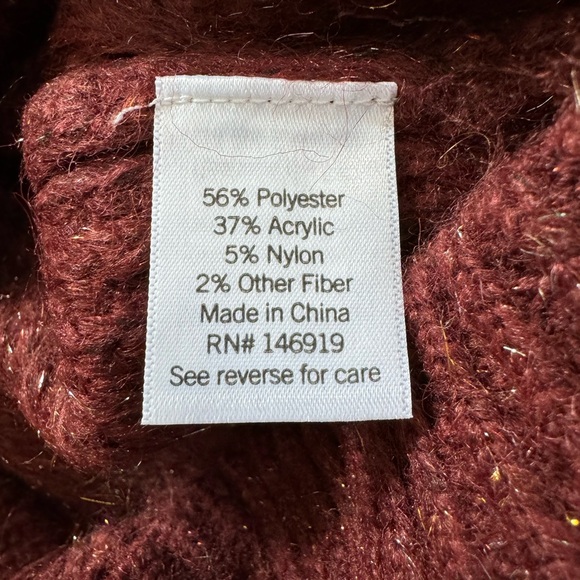 Lauren Conrad Cable knit sweater NWT - Picture 6 of 8